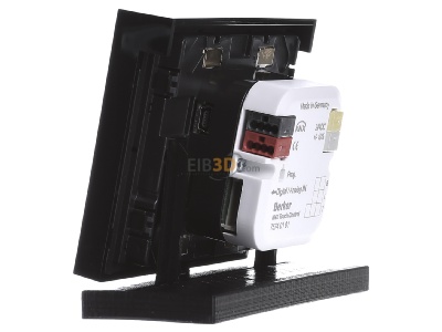 Ansicht rechts Berker 75740101 Touch Control mit TFT-Display KNX 