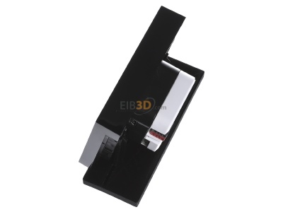 Ansicht oben rechts Berker 75740101 Touch Control mit TFT-Display KNX 