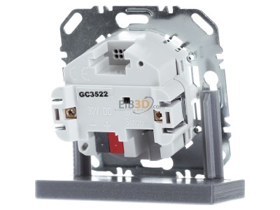 Back view Berker 80040001 EIB, KNX bus coupler, 
