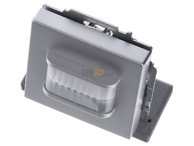 View up front Busch Jaeger 6122/10-83 EIB, KNX system motion sensor aluminium, 
