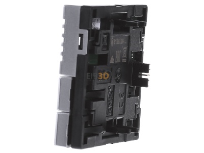 View on the right Busch Jaeger 6128/28-83 EIB, KNX room thermostat, 
