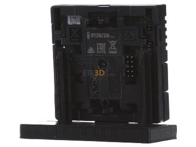 Back view Busch Jaeger 6128/28-885 EIB, KNX room thermostat, 
