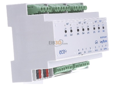 View on the left Lingg&Janke BEA8FK16H-E Combined I/O device for home automation 
