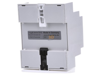 Back view Lingg & Janke BE4F230-E EIB, KNX binary input 4-ch, 
