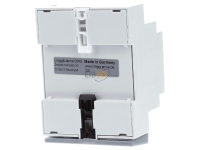 Back view Lingg & Janke A4F16-QT EIB, KNX switching actuator, Q79233
