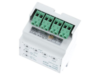 View up front Lingg & Janke A4F16-QT EIB, KNX switching actuator, Q79233
