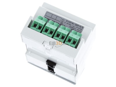 Top rear view Lingg & Janke A4F16-QT EIB, KNX switching actuator, Q79233
