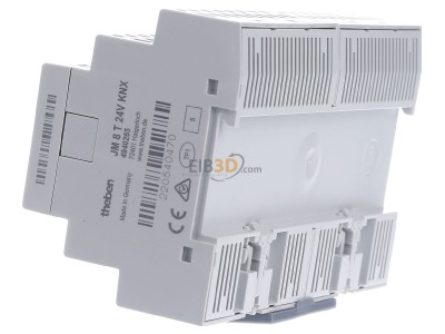 View on the right Theben JM 8 T 24V KNX EIB, KNX sunblind shutter actuator 8-ch, 
