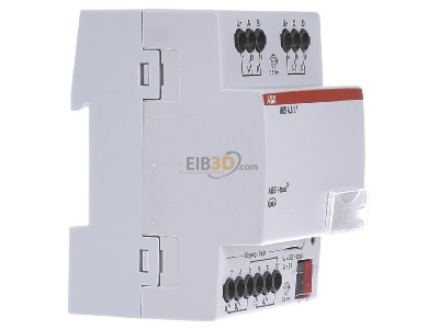 View on the left ABB IO/S4.6.1.1 I/O device for home automation 
