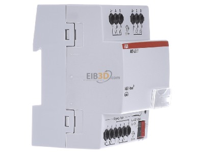 Ansicht links ABB IO/S4.6.1.1 Schaltaktor 4E, 4A 