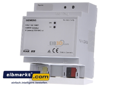 Frontansicht Siemens Indus.Sector 5WG1143-1AB01 IP Gateway KNX-Bacnet N143 