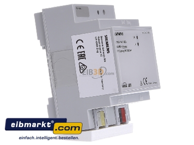 Ansicht links Siemens Indus.Sector 5WG1143-1AB01 IP Gateway KNX-Bacnet N143 