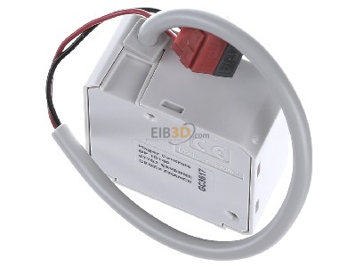 Top rear view Hager TYB601B EIB, KNX switching actuator 1-fold, 
