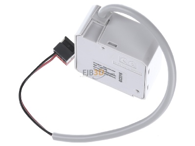 Top rear view Hager TYB602F Switch actuator for home automation 2-ch 
