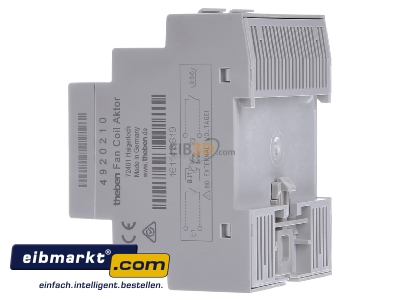 View on the right Theben FCA 2 KNX Heating actuator for home automation
