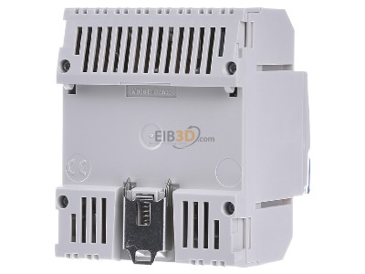 Back view Hager TXA606D EIB, KNX switching actuator 6-fold or blind/shutter actuator 3-fold, 
