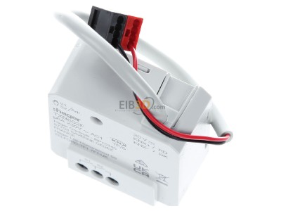 View up front Hager TXB602F EIB, KNX switching actuator 2-fold or blind/shutter actuator 1-fold, 
