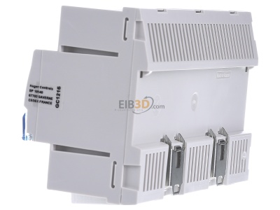 View on the right Hager TYM616D Switch actuator for home automation 
