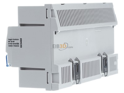 View on the right Hager TYM620D EIB, KNX switching actuator 20x or blind/shutter actuator 10-fold, 

