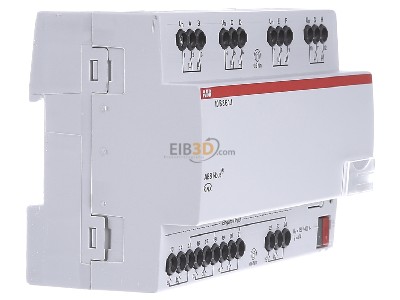 View on the left ABB IO/S8.6.1.1 Combined I/O device for home automation 
