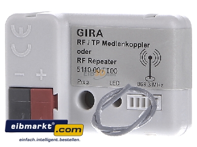 Back view Gira 511000 Interface for bus system
