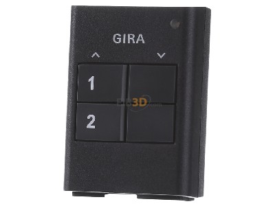 Front view Gira 512200 EIB, KNX sensor, 

