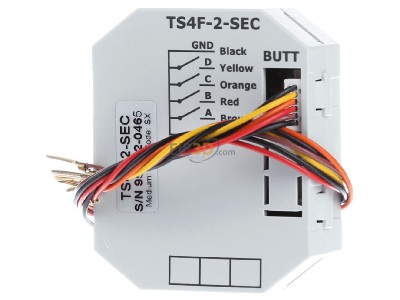 Front view Lingg & Janke TS4F-2-E Binary input for home automation 4-ch 
