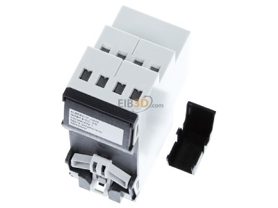 Top rear view Jung 2116 REG Binary input for home automation 6-ch 
