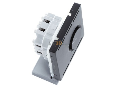 Ansicht oben links Merten MEG5762-6034 RT-Rregler anth 230V Wechselkont+ZPL 