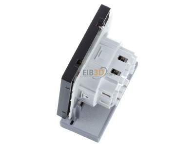 Ansicht oben rechts Merten MEG5762-6034 RT-Rregler anth 230V Wechselkont+ZPL 