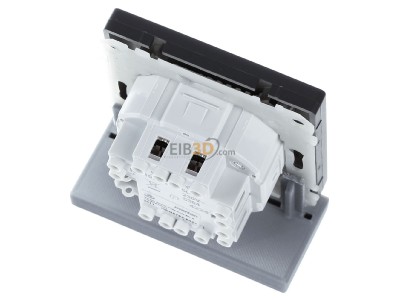 Ansicht oben hinten Merten MEG5762-6034 RT-Rregler anth 230V Wechselkont+ZPL 