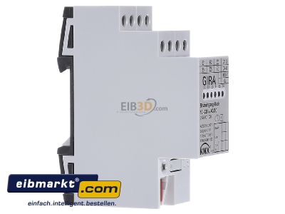 Ansicht links Gira 212600 Binreingang 6f. KNX 10-230V AC/DC 