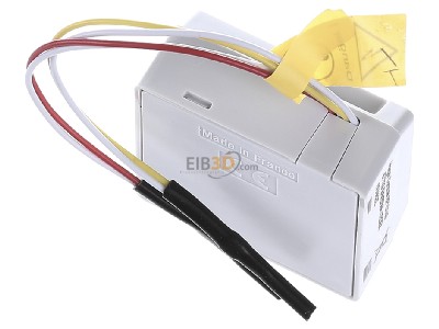 Top rear view Hager TRM690G EIB, KNX switching actuator 1-ch, 
