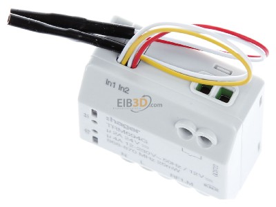 View up front Hager TRM694G EIB, KNX switching actuator 1-ch, 
