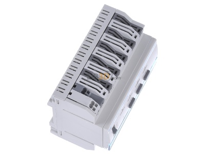 Ansicht oben links Hager TYA663AN Universal-Dimmaktor 3-f.KNX3x300WESL/LED 