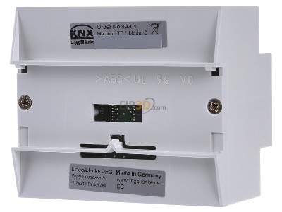 Back view Lingg & Janke A6F16H-2 EIB, KNX switching actuator, 

