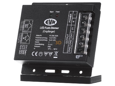 Front view EVN FCDIM3X8A System component for lighting control 
