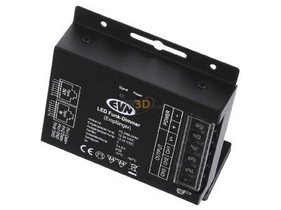 View up front EVN FCDIM3X8A System component for lighting control 
