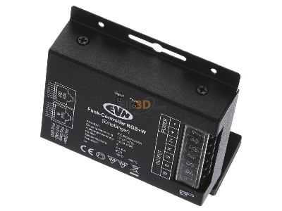 Ansicht oben vorne EVN FCRGBW4X6A Funk-Empfnger-Controller 12-24V/DC-4x6A IP20 