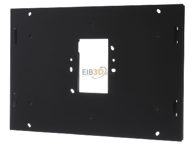 Back view Busch Jaeger 6136/27-825 EIB, KNX mounting frame, 
