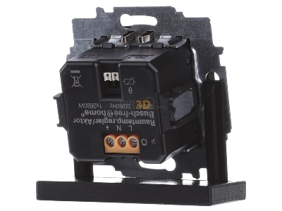 Ansicht hinten Busch Jaeger 6224/2.1-WL Raumtemperaturregler Wireless 
