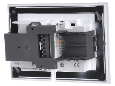 Back view Busch Jaeger 6226-611 Display for home automation flush 
