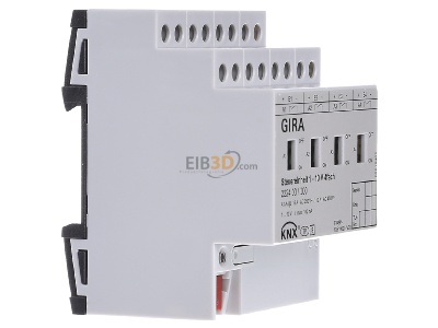 View on the left Gira 222400 EIB, KNX light control unit, 
