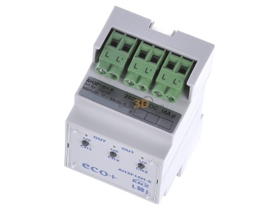 View up front Lingg & Janke AH3F16H-E EIB, KNX switching actuator, 
