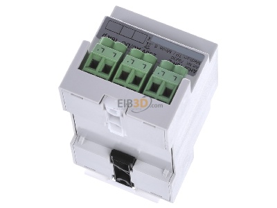 Top rear view Lingg & Janke AH3F16H-E EIB, KNX switching actuator, 

