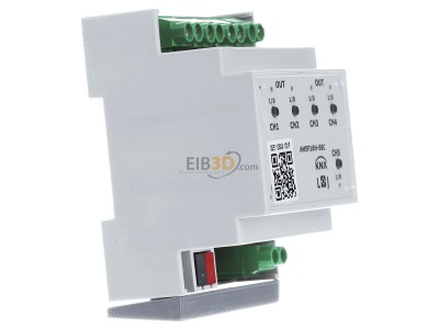 View on the left Lingg & Janke AH5F16H-E EIB, KNX switching actuator, 
