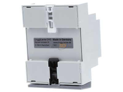 Back view Lingg & Janke AH5F16H-E EIB, KNX switching actuator, 

