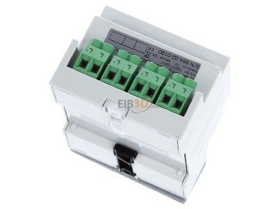 Top rear view Lingg & Janke AH5F16H-E EIB, KNX switching actuator, 
