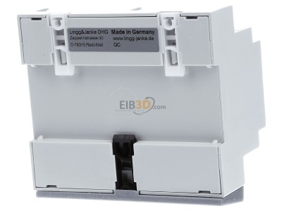 Back view Lingg & Janke AH9F16H-E EIB, KNX switching actuator, 
