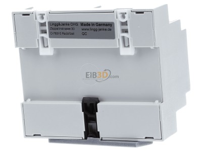 Back view Lingg & Janke AH9F16-Q EIB, KNX switching actuator, 
